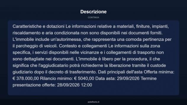 Immobile in asta di 120 m², box auto in vendita a Toscolano-Maderno - Foto 6