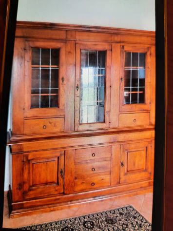 Mobile in legno massello stile Arte Povera