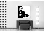 Quadro Pop Art dipinto a mano di Scarface Al Pacino