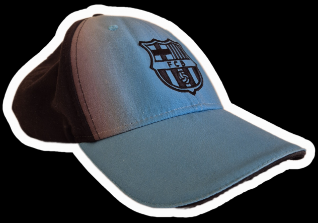 Cappello Barcellona 2016, nero-azzurro