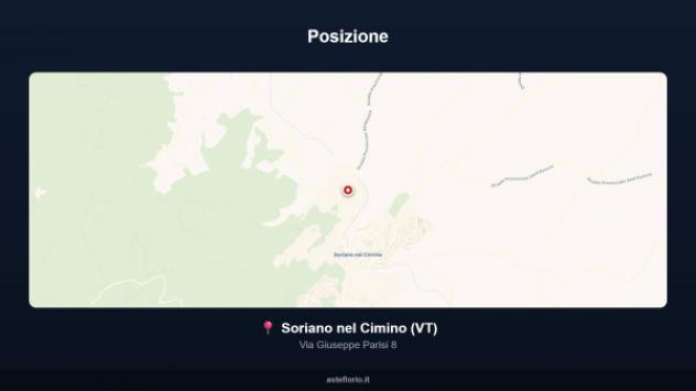 Immobile in asta di 100 m² con più di 5 locali e box auto in vendita a Soriano nel Cimino - Foto 8