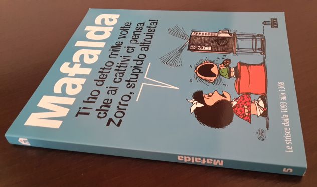 Mafalda, TI HO DETTO MILLE VOLTE CHE AI CATTIVI CI PENSA ZORRO, SALANI 2006. - Foto 3
