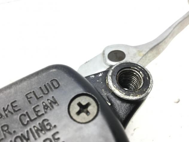 HONDA HORNET 600 POMPA DESTRA FRENO ANTERIORE GOMMINO ROTTO 2001 PC36A02F - Foto 5