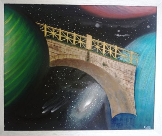 Anatema 1- olio su tela - 50x60 cm.
