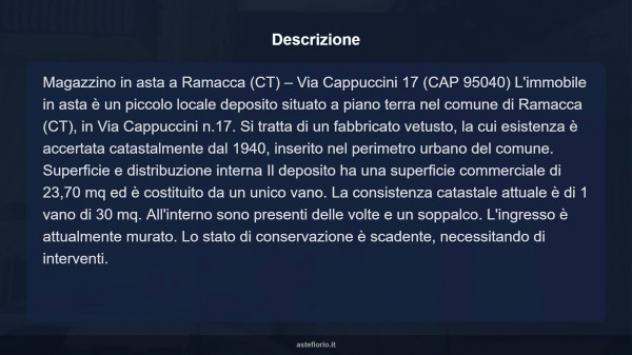 Immobile in asta di 23 m² in vendita a Ramacca - Foto 5