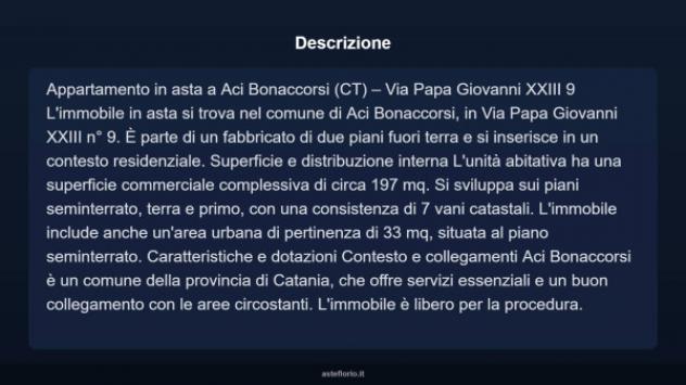 Immobile in asta di 197 m² in vendita a Aci Bonaccorsi - Foto 4