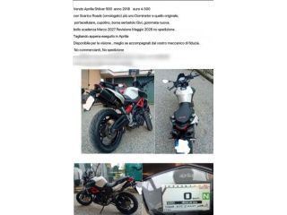 Aprilia silver 900