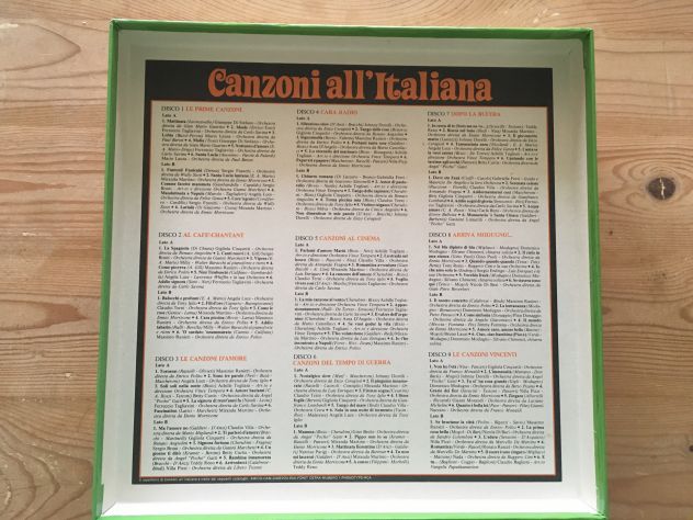Cofanetto Canzoni all’italiana - Foto 3