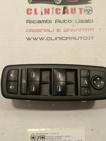 PULSANTIERA ANTERIORE SINISTRA DODGE Journey 1° Serie 68029021AB (08) - Foto 2