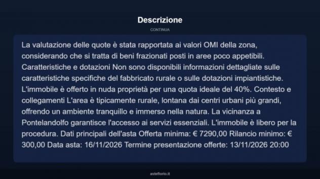 Immobile in asta di 31043 m² in vendita a Pontelandolfo - Foto 4