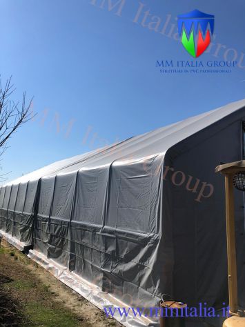 Tensostrutture Industriali 8 x 32 x 5,12 mt. a Chieti in Super Offerta - Foto 10