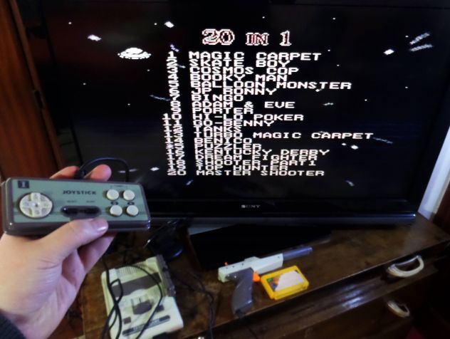 Console vintage famicom, 26 giochi retrò, "Asder", Super mario ecc... - Foto 2