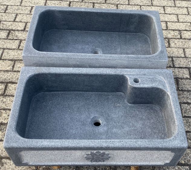 Lavello lavandino per cucina pietra granito 80/90cm - Foto 4
