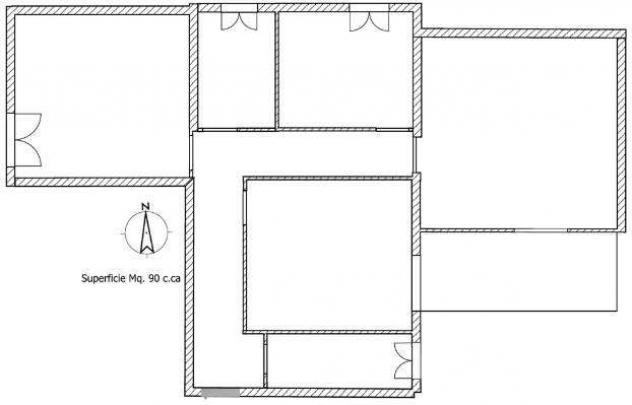 V002072 - Appartamento ad Agrigento 90 mq ca.