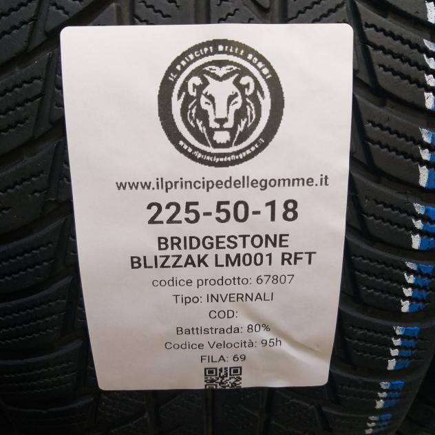 4 GOMME 225 50 18 BRIGESTONE A67807 - Foto 2