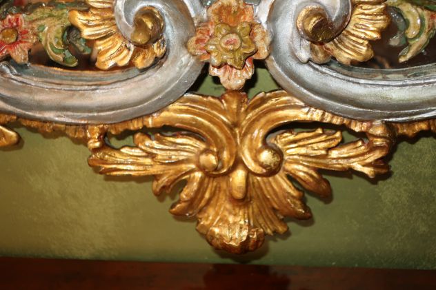 SPECCHIERA IN LEGNO DORATA - Foto 4