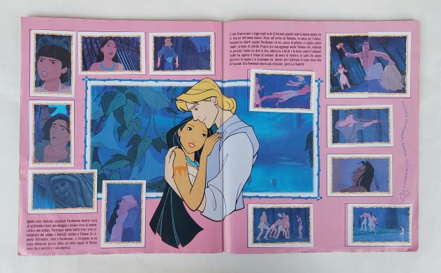 Disney's Pocahontas: La raccolta delle figurine Panini 1995 - Album completo - Foto 3