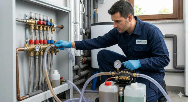 Pulizia riscaldamento a pavimento Padova — Ternoclean | Preventivo gratuito - Foto 3