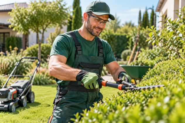 Addetto tuttofare Giardiniere con Partita IVA