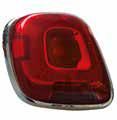 Fiat 500 x musata paraurti cofano kit airbag parafango fanale led 2015-18 - Foto 9