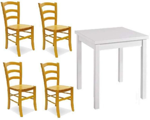 Set cod 165 Sedie Tavoli per Ristorante Pizzeria Pub Bar Nuovi