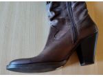 Stivali di "Donna più" in Pelle Marrone, n° 38
