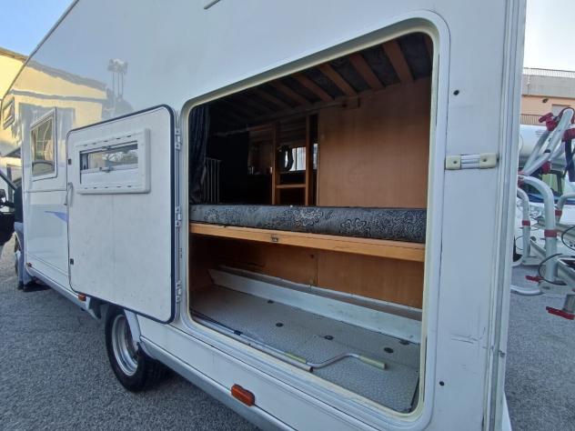 CAMPER CHALLENGER FORD MANSARDATO DOPPIA DINETTE 7 POSTI LETTO CASTELLO FOTOVOLTAICO GENERALI USATI 523 - Foto 7