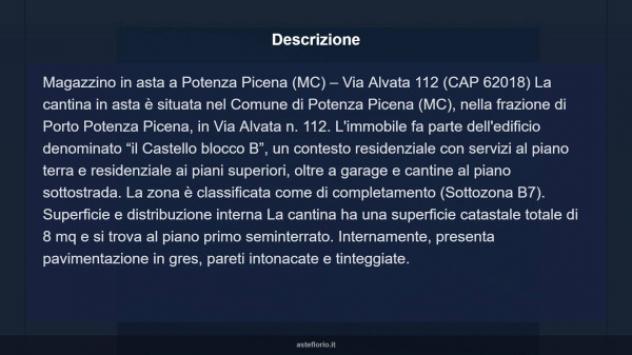 Immobile in asta di 8 m² in vendita a Potenza Picena - Foto 5