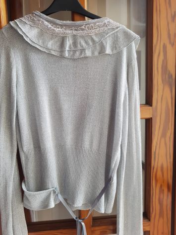 Giacchino grigio con top - Foto 5