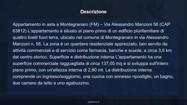 Immobile in asta di 135 m² in vendita a Montegranaro - Foto 17