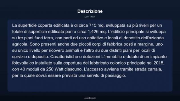 Immobile in asta di 1426 m² con più di 5 locali e box auto in vendita a Reggiolo - Foto 12