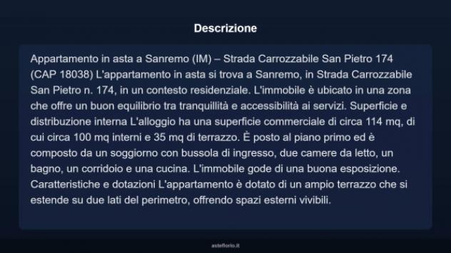 Immobile in asta di 100 m² in vendita a Sanremo - Foto 3