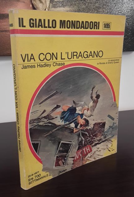 VIA CON L'URAGANO, JAMES HADLEY CHASE, N. 1495 del 25-9-1977. - Foto 5