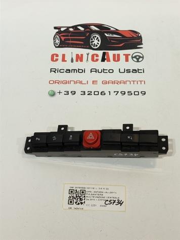 PULSANTIERA INTERRUTTORI MULTIPLA OPEL Antara Serie 20785508-101118 diesel 2231 (0615)