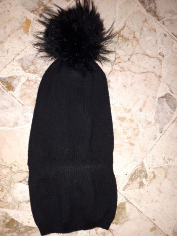 Cappello Bello Nero Bello Inverno con PON PON - Foto 2