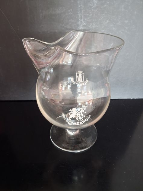 Caraffa, decanter ,“gallone“ Cinzano anni 70 in vetro - Foto 2