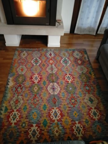 Tappeto Kilim 190 x 159 - Foto 5
