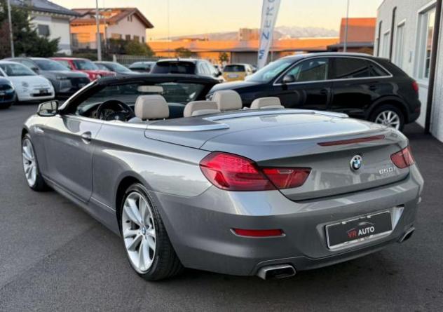BMW 650 650i Cabrio Futura autom. PERFETTA! - Foto 4