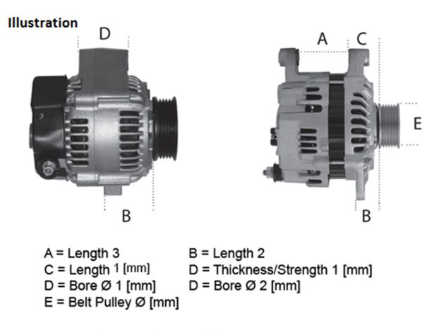 Alternatore Alfa romeo Mito motorino d'avviamento motori Jtd 14 T 0.9 T - Foto 3