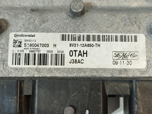 CENTRALINA MOTORE FORD Fiesta 6° Serie 8V21-12A650-TH F6JB/D diesel 1399 (0817) - Foto 2