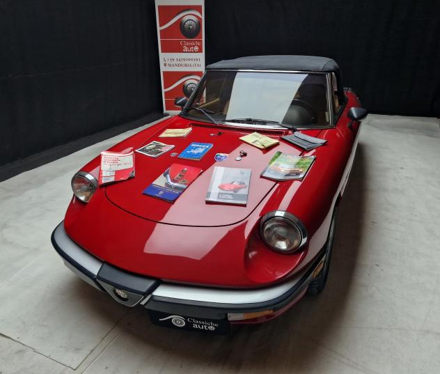 Alfa Romeo Spider 2.0 cc anno 1984 certificata ASI con C.R.S - Foto 4