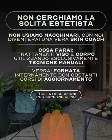 ESTETISTA - SKIN COACH