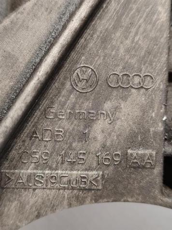 SUPPORTO POMPA IDROGUIDA AUDI A6 Avant Serie C6 (4F5) 059145169AA BMK diesel 2967 (0412) - Foto 2