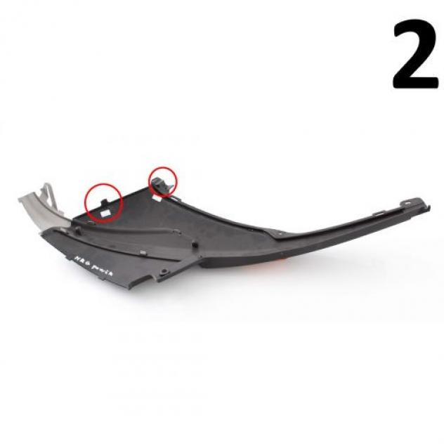 Fianco destro Piaggio NRG Power e Purejet - 959339000G - Foto 5