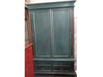 VENDO GRANDE MOBILE ARMADIO ANTICO LACCATO STILE SHABBY CHIC
