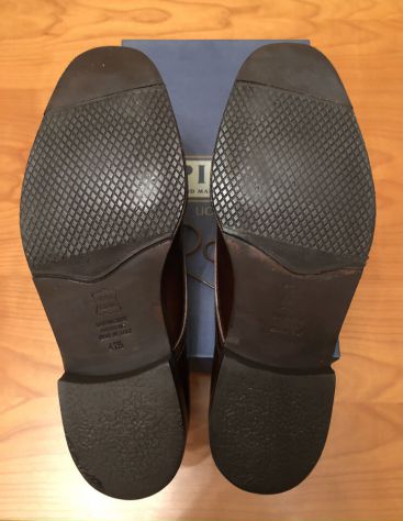 Scarpe inglesi artigianali SPINAS, in pelle/cuoio - Foto 4