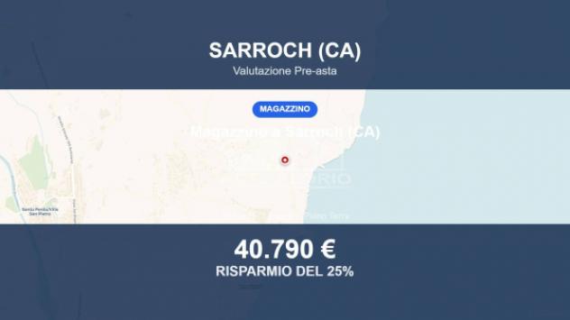 Immobile in asta di 234 m² in vendita a Sarroch