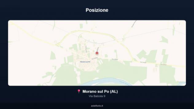 Immobile in asta di 236 m², box auto in vendita a Morano sul Po - Foto 10