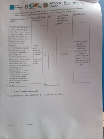 Legge 68/99 con attestato pulizie sanitarie civili art 1 - Foto 3