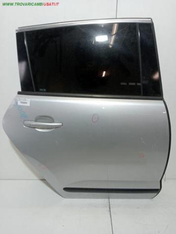 PORTA POST. DX ARGENTO CON AL  SE 999-U1310752 Carrozzeria  Lamierati esterni  Porte  Porta post. dx. PEUGEOT - 3008 - 2009  2014, PEUGEOT - 3008 - 2